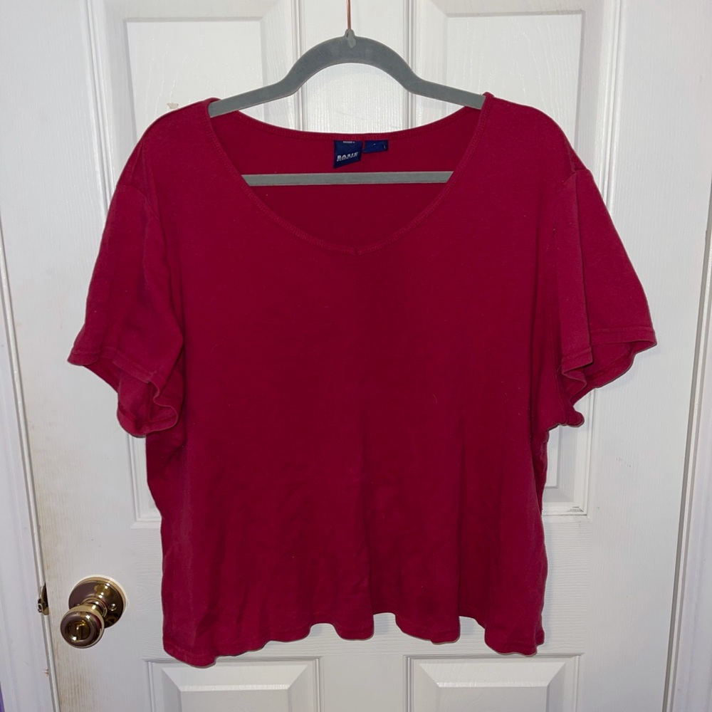 VINTAGE Red Short Sleeved Tee